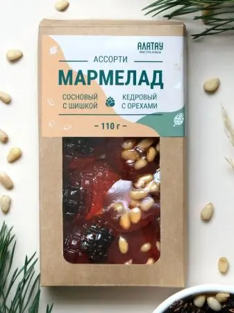 Мармелад натуральный желейный 1 кг набор 10 в 1 в крафт коробке Мармелад натуральный желейный 1 кг набор 10 в 1 в крафт коробке