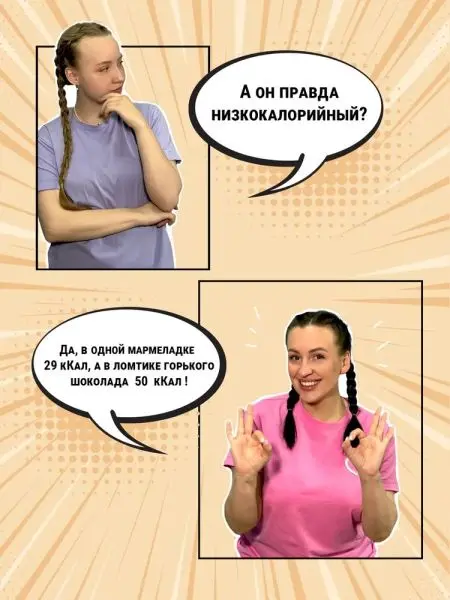 Мармелад фруктовый Апельсиновый, 1 кг