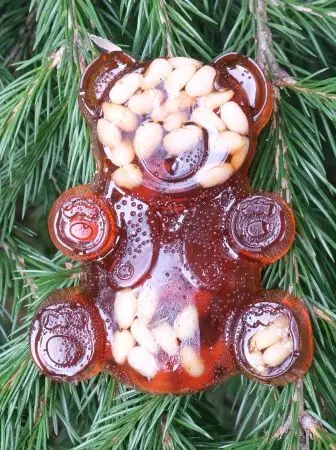 Мармелад сосновый МИШКА на пектине с кедровыми орешками